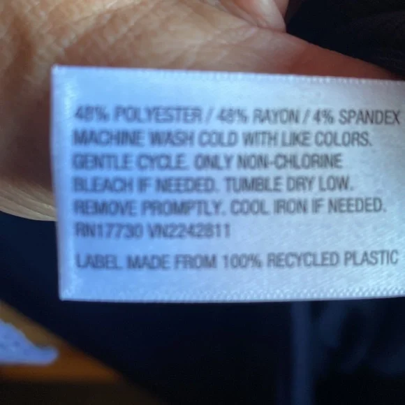 Ava & Viv NWT Vneck Sleeveless Hi/Low Pullover MIDI  Dress size X - Picture 6 of 7